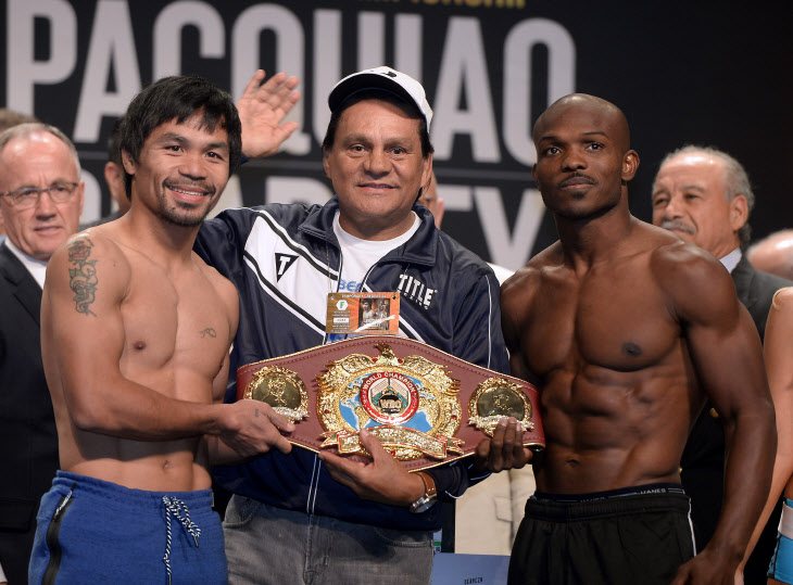 USA BOXING PACQUIAO BRADLEY <YONHAP NO-0647> (EPA)