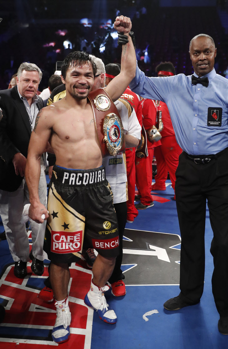 Vargas Pacquiao Boxing <YONHAP NO-1078> (AP)