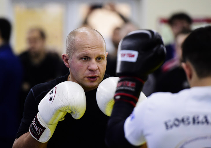 Russian MMA fighter Fedo... <YONHAP NO-3844>