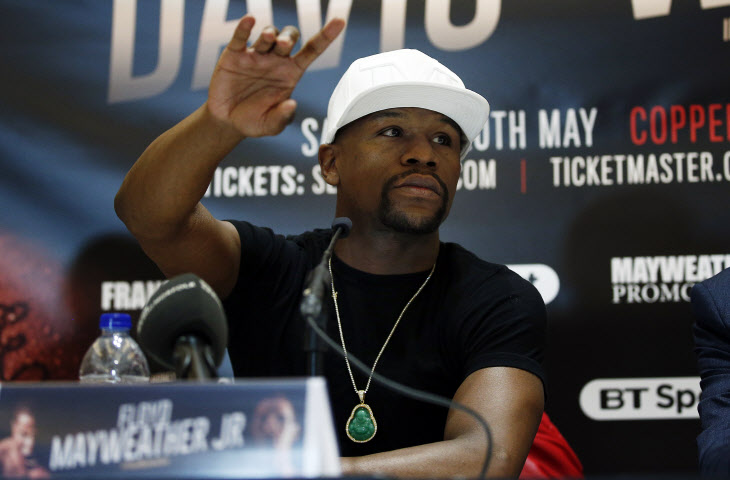 BOXING-MAYWEATHER/ <YONHAP NO-4470> (REUTERS)