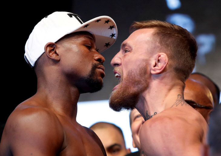 BOXING-MAYWEATHER-MCGREGOR/ <YONHAP NO-1909> (REUTERS)