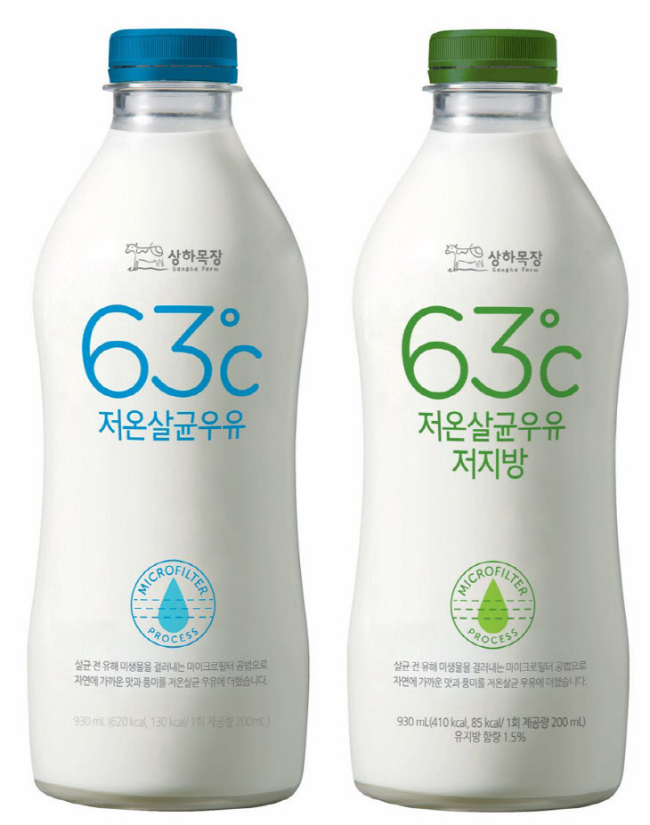 사진자료2_상하목장_63℃ 저온살균 우유