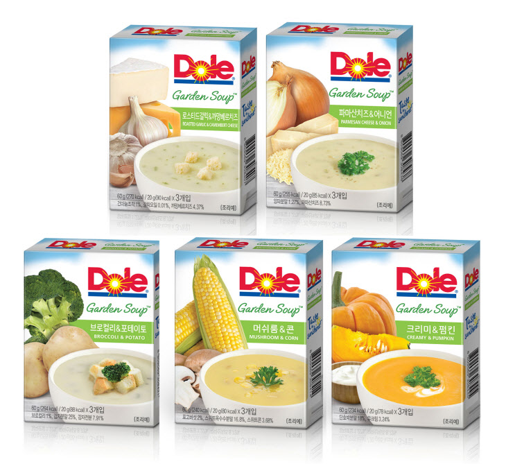 (이미지) 돌(Dole) 가든 스프 5종