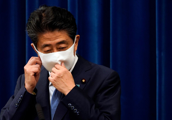 JAPAN-POLITICS-ABE-RESIGNATION <YONHAP NO-5741> (AFP)