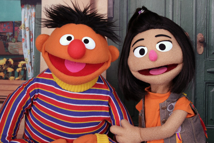 TV--Sesame Street-Asian American Muppet