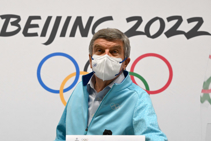 OLY-2022-BEIJING-PRESSER-IOC <YONHAP NO-5808> (AFP)