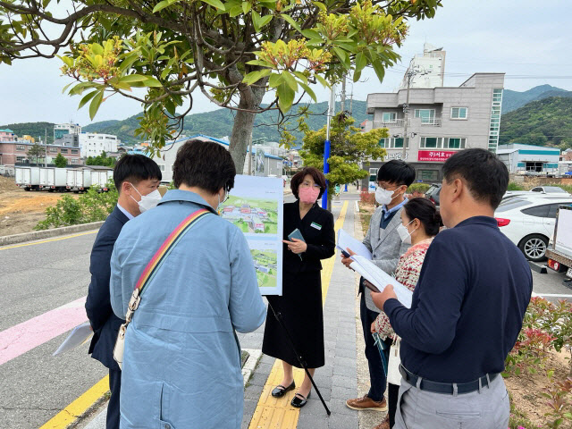 가족센터 건립지 합동 현장점검