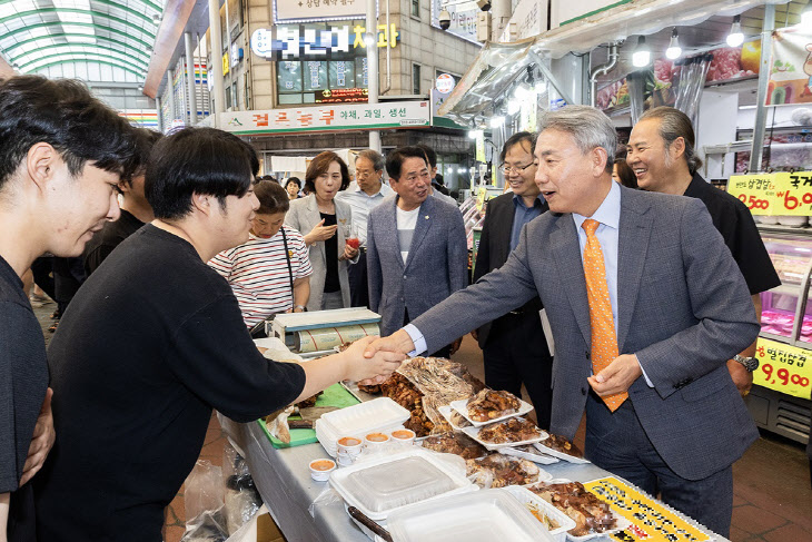 계양산전통시장 방문