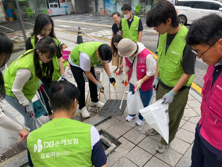 봉사활동 현장사진