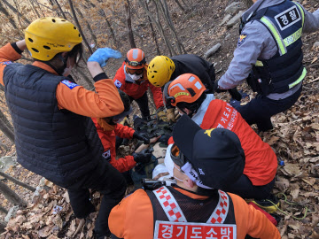 산악사고 구조