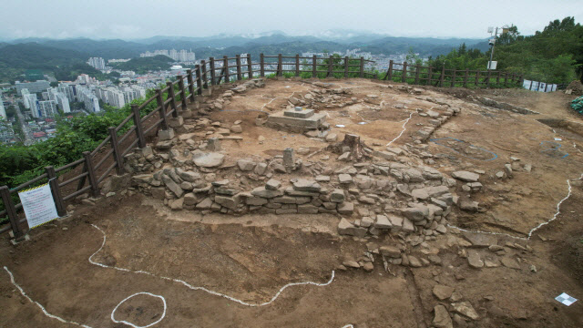 축대전경,남서-북동