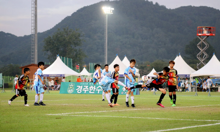 경북 경주시, 2023 전국 중등 축구리그 왕중왕전 진행