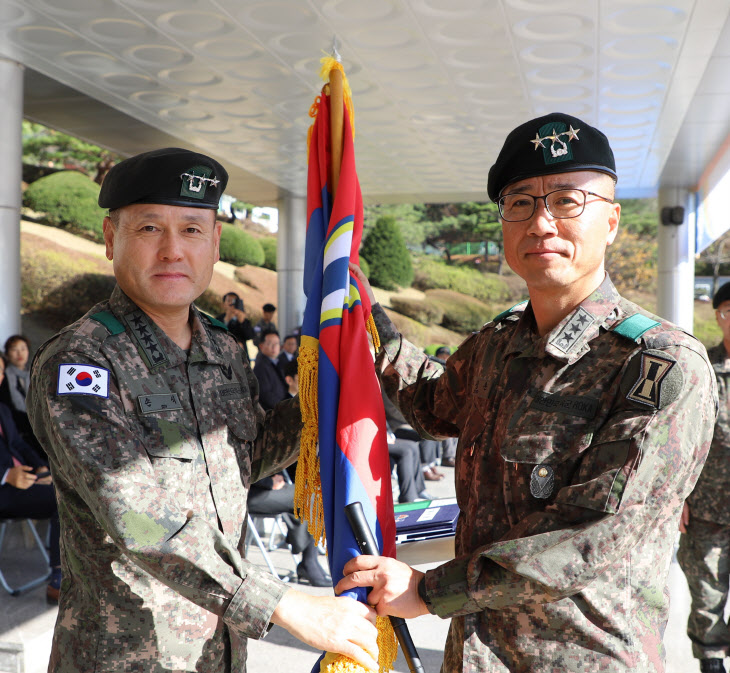 주성운 육군 중장, 제57대 육국1군단장 취임