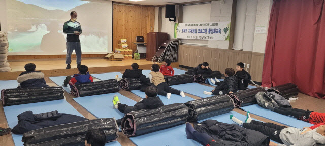 산청군 치유농업 프로그램 운영