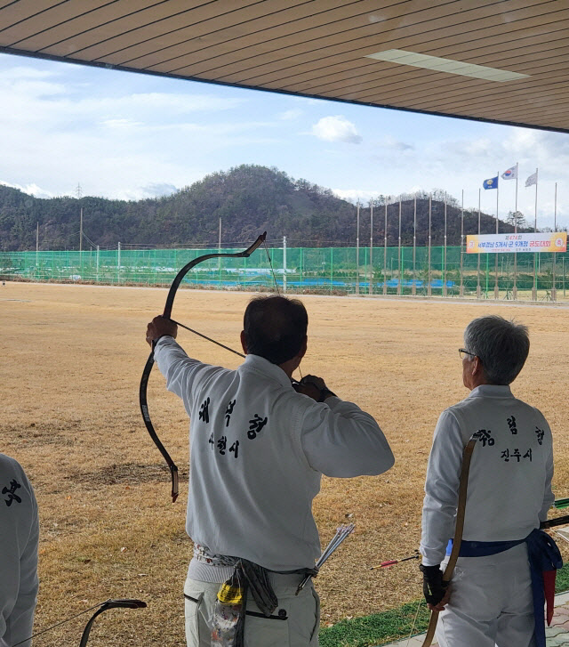 제474회 서부경남 5개 시군 9개 정 궁도대회 개최