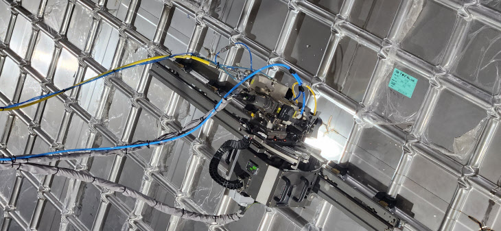 삼성중공업 레이저 고속 용접 로봇