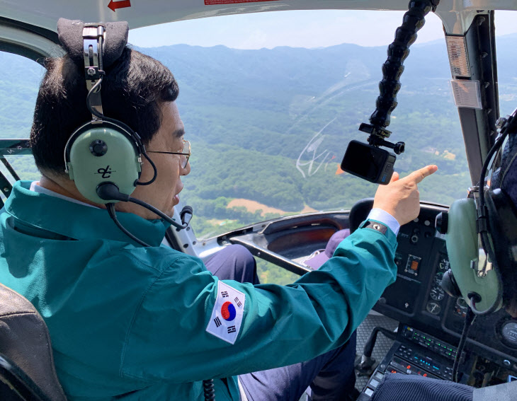 주낙영 경북 경주시장, 산사태 예방 ‘총력’