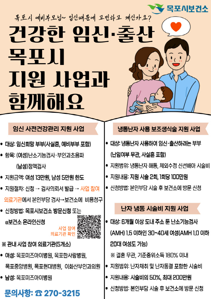 건강한 임신을 위한 사전 건강관리 지원