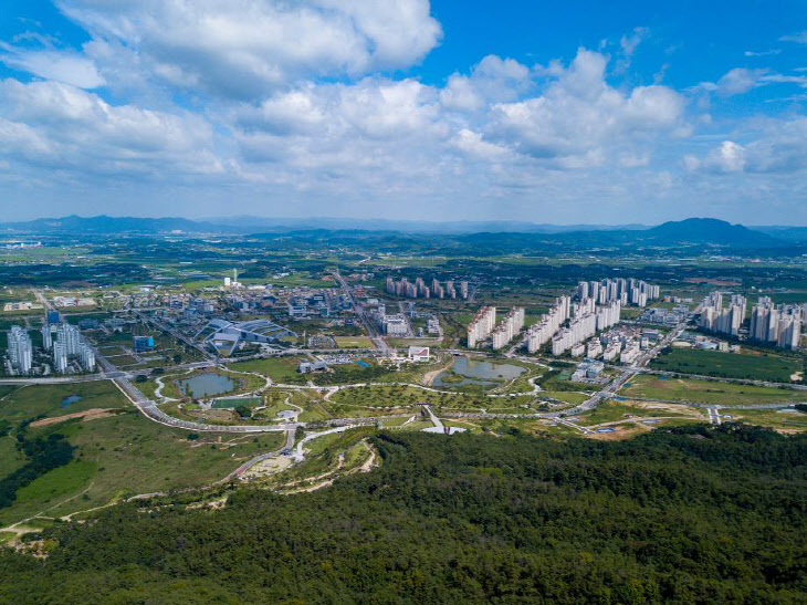 홍성 내포신도시 전경