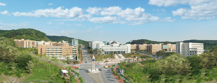 단국대학교 죽전캠퍼스 전경