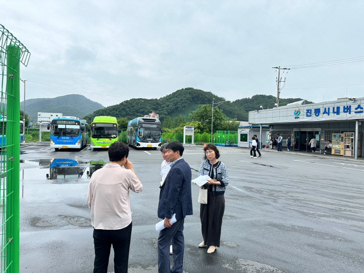 창원특례시, 시내버스 차고지·회차장 안전점검 실시