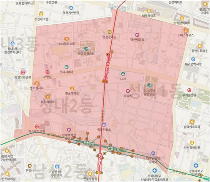 대구 동성로, 대구 최초로 ‘관광특구’ 지정