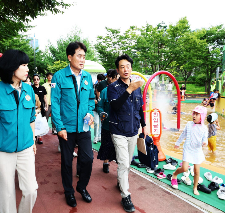 하은호 군포시장 폭염취약계층 보호위해 직접 나서