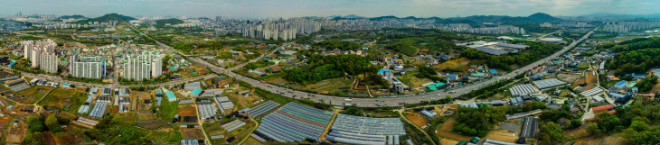 구월2 공공주택지구 전경 드론촬영