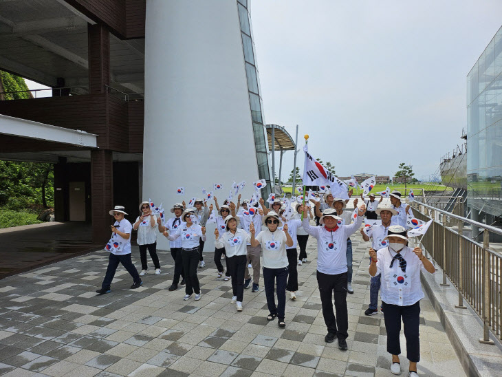 경기도재향군인회, ’태극기와 함께 GO! GO! GO!‘행사 개최...