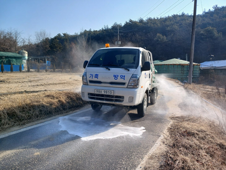 봉화군, 악성 가축전염병 유입차단 총력 대응