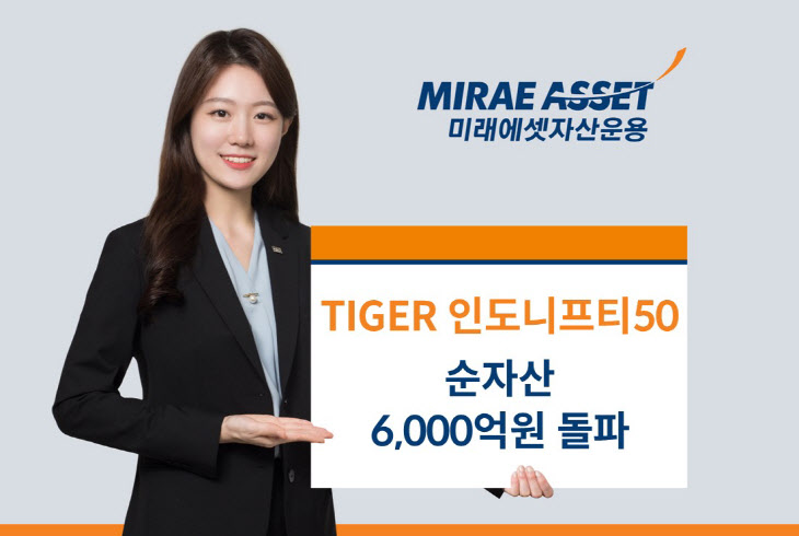 TIGER 인도니프티50 순자산 6천억원 돌파_사진