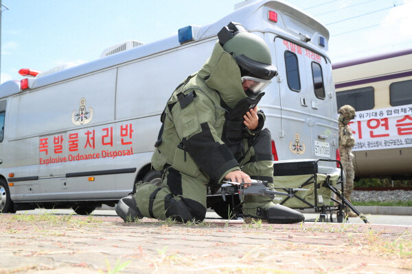 광산구 을지연습 실제 훈련