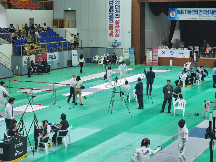 영광군, 제64회 대통령배 전국남녀펜싱선수권대회 성료 사진2