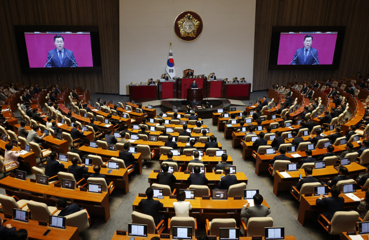 박찬대 원내대표 교섭단체 대표연설