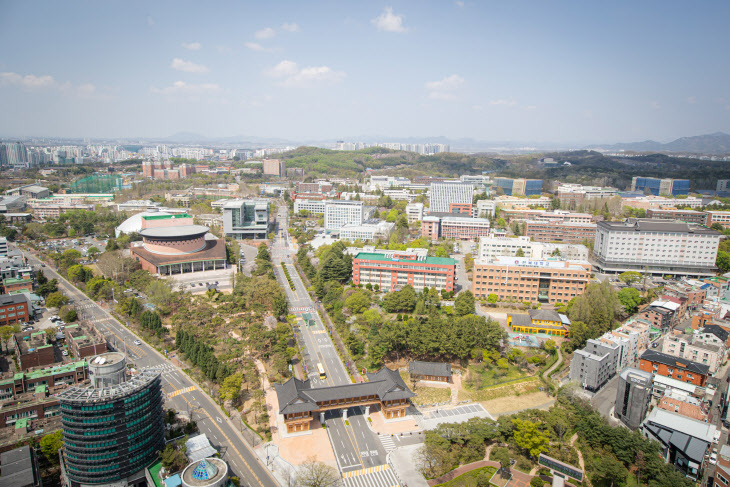 전북대학교 캠퍼스 전경