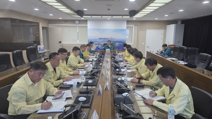 창원특례시, 집중호우 대비 대처상황 긴급 점검 회의