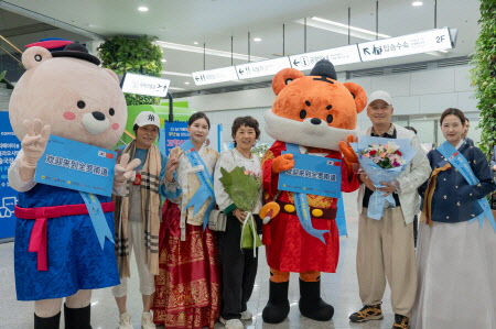 룽에어 항저우-무안국제공항 정기노선 취항 환영 행사